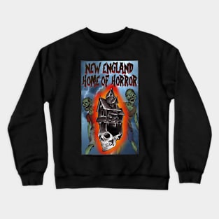 Home Of Horror Classic Zombie Design Crewneck Sweatshirt